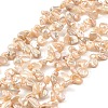 Natural Baroque Keshi Pearl Beads Strands PEAR-B004-07B-01A-2