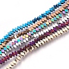 Electroplate Non-magnetic Synthetic Hematite Bead Strands G-I208-18-S-1