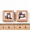 Opaque Resin Decoden Cabochons RESI-N039-130E-3