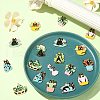 24Pcs 12 Styles Alloy Enamel Pandants ENAM-CJ0005-09-6