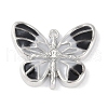 Rack Plating Alloy Enamel Pendants PALLOY-F018-22P-04-1