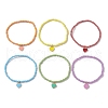 6Pcs Glass Seed Beaded Bracelets BJEW-JB10216-02-1