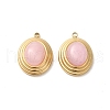 Natural Rose Quartz Pendants STAS-L025-006G-01-1