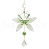 Resin Butterfly Hanging Ornaments HJEW-TA00179-1
