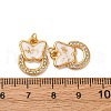 304 Stainless Steel Rhinestone Pendants STAS-U061-11G-3