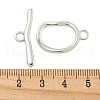 Brass Toggle Clasps KK-A223-24P-6