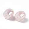 Opaque Acrylic Beads OACR-C009-01-4