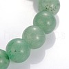 Buddha Head Gemstone Beaded Stretch Bracelets BJEW-JB01862-02-3