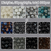 600Pcs 12 Styles Baking Painted Glass Round Bead Set DIY-FG0006-71-4