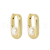Fashionable S925 Sterling Silver Rectangle Hoop Earrings YL1493-1-4