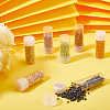 SUNNYCLUE 80G 8 Style Cylinder Seed Beads SEED-SC0001-27-4