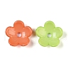 Opaque Acrylic Beads Caps OACR-B025-03-2