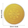 Self Adhesive Gold Foil Embossed Stickers DIY-WH0211-378-2