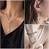 40Pcs 8 Styles Tibetan Style Alloy Pendants TIBEP-YW0001-75-6
