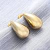Teardrop Brass Stud Earrings EJEW-Q015-20A-G-3