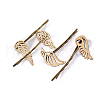 Wooden Cabochons WOOD-CJ0001-32-9