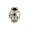 304 Stainless Steel Beads STAS-A091-01B-P-1