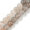 Natural Multi-Moonstone Beads Strands G-P503-6MM-04-2