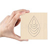 Wood Cutting Dies DIY-WH0178-003-2