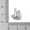 Brass Micro Pave Cubic Zirconia Pendants KK-D283-20P-3