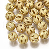 Brass Filigree Beads X-KK-S34-251C-1
