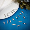 Beebeecraft 20Pcs Brass Lobster Claw Clasps KK-BBC0015-01A-P-4