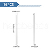 Unicraftale 16Pcs 201 Stainless Steel Pendants STAS-UN0055-61-3
