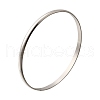 304 Stainless Steel Plain Bangles for Women BJEW-V004-02A-P-4