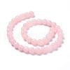 Natural Mashan Jade Round Beads Strands G-D263-10mm-XS02-3
