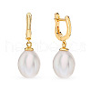 925 Sterling Silver Dangle Hoop Earrings for Women BY4788-1
