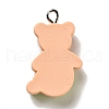 Opaque Resin Pendants RESI-G043-E01-3