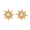 Sunflower Alloy Stud Earrings JU5633-4