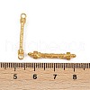304 Stainless Steel Connector Charms STAS-F317-09G-3