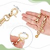   2Pcs Iron Chain Purse Strap Extenders AJEW-PH0018-09-3