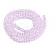 Electroplate Glass Beads Strands EGLA-A034-T10mm-A22-2