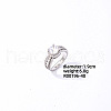 Shiny Round Fashion Brass Rhinestone Ring JJ0497-4-1