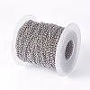 Tarnish Resistant 304 Stainless Steel Rolo Chains STAS-I107-02P-3