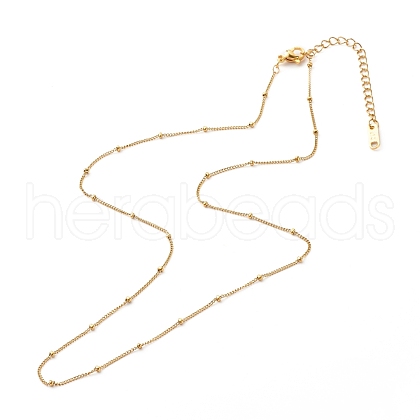 304 Stainless Steel Satellite Chain Necklaces NJEW-JN03552-1