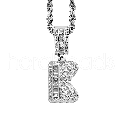 Brass Micro Pave Cubic Zirconia Pendants PW-WG3207D-22-1