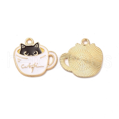 Alloy Enamel Pendants ENAM-C005-15G-1