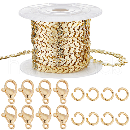 Beebeecraft DIY Chain Bracelet Necklace Making Kit DIY-BBC0001-61-1
