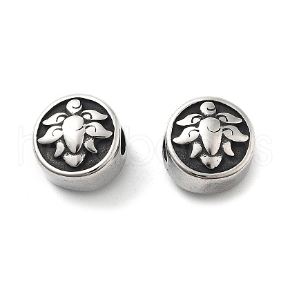 304 Stainless Steel Beads STAS-V008-43AS-1