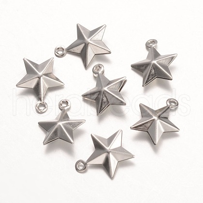 Tarnish Resistant 316 Stainless Steel Pendants STAS-K096-07P-1