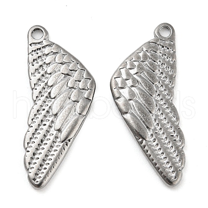 316 Stainless Steel Pendants STAS-B047-18P-1