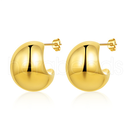 Stainless Steel Stud Earrings for Women ZS0903-1-1