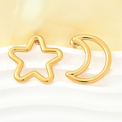 304 Stainless Steel Stud Earrings EJEW-B140-05G-1