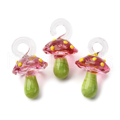 Handmade Lampwork Pendants LAMP-M02-01-05-1