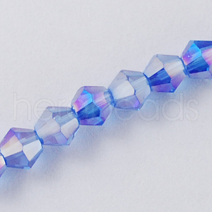 Glass Beads Strands EGLA-S056-2mm-02-1