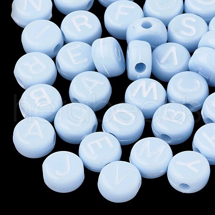 Opaque Acrylic Beads X-MACR-S273-11B-1