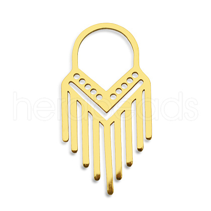 201 Stainless Steel Pendants STAS-S105-LA742-2-1